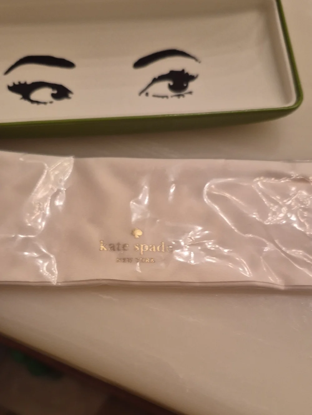 kate spade New York Light Blue Patent Eyewear Case